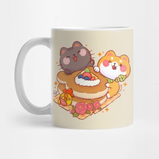 Cute Fruity Pancake Mug